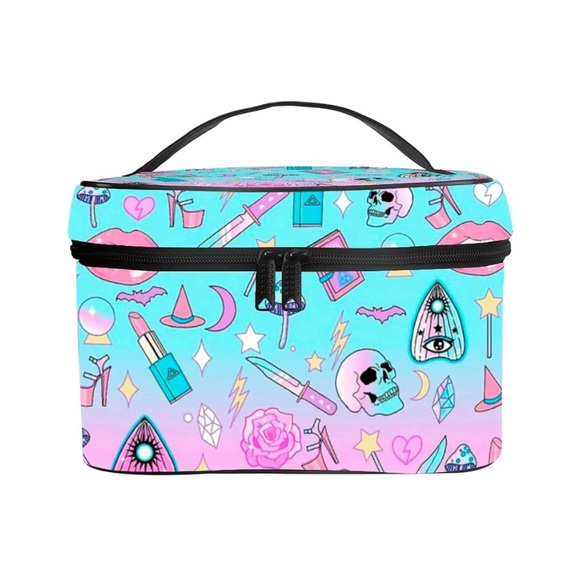 Portable Travel Cosmetic Bags Beauty Organizer - Picture 1 of 8